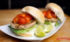Low Carb Low Fat Tuna Burger Patties Recipe (Video)