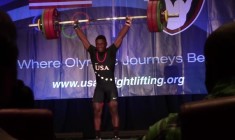 14 Year Old Breaks American Weightlifting Record (Video)