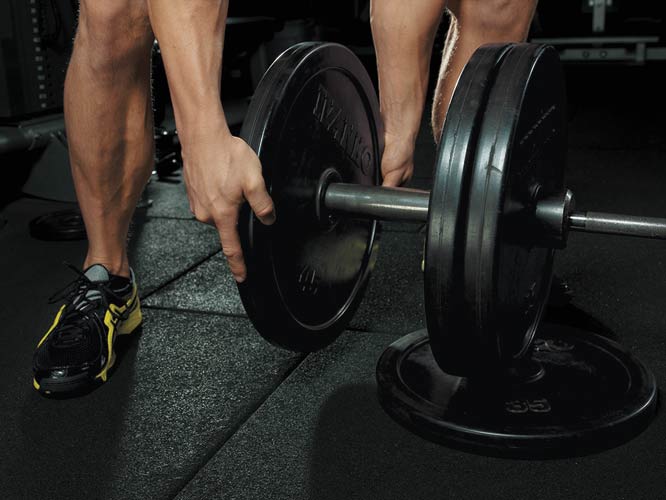 Deadlift: Adding and Removing Plates Easily