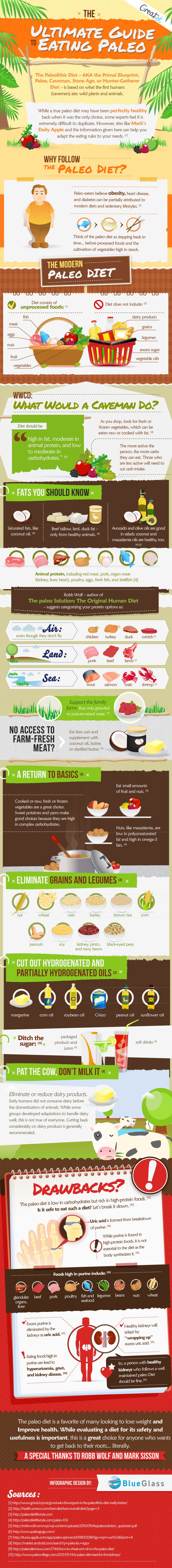 The Ultimate Guide to Eating Paleo (Infographic)