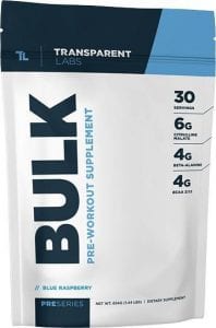 Bulk Pre Workout by Transparent labs