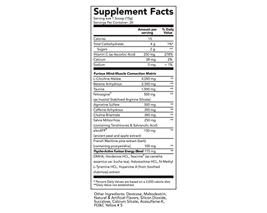 Goku Gains Pre-workout ingredients Review
