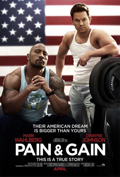 Pain and Gain – Movie Trailer Featuring Dwayne “The Rock” Johnson and Mark Wahlberg