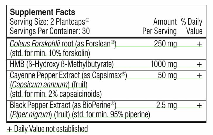 Performance Lab Sport Fat Burner Ingredients Review