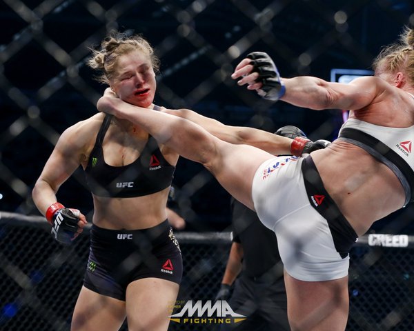 Holly Holm KO’s Ronda Rousey At UFC 193 (Video)