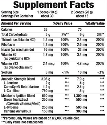 shred igniter ingredients