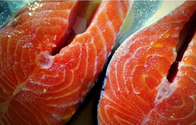 Eat a lot of fish meat this winter to bulk up!
