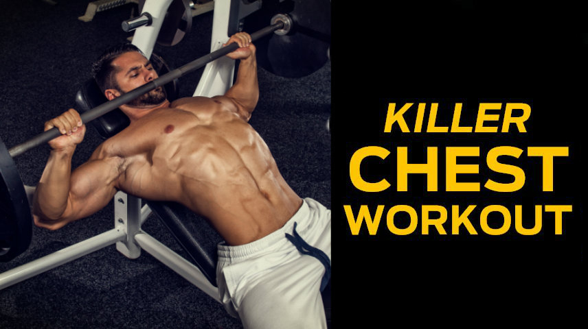 Killer Chest Workout – 3 Highly Effective Chest Techniques For A Bigger Chest (Video)