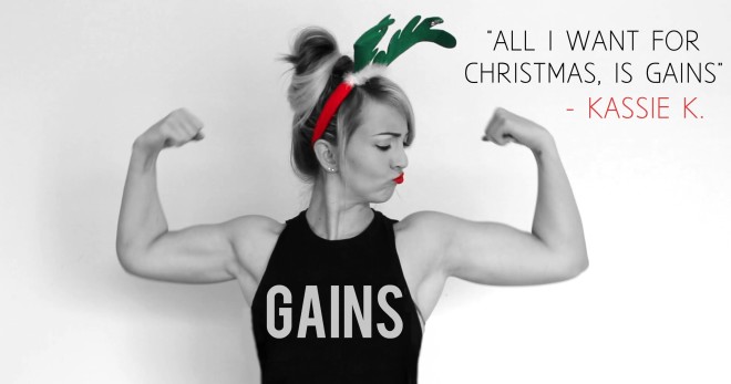 Kassie K. – “All I Want For Christmas, Is Gains” (Mariah Carey PARODY)