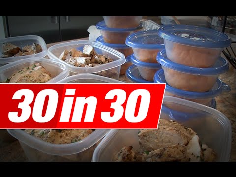 Meal Prep Hack (30 MEALS / 30 SECONDS!)