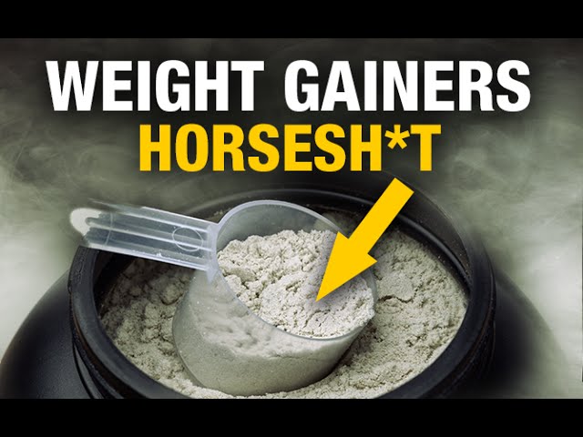 Why Mass Gainer Supplements Suck At Building Muscle (Video)